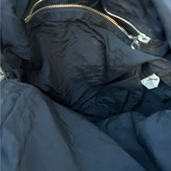 BAGGU Leather Zip-Front Backpack - Picture 11 of 14